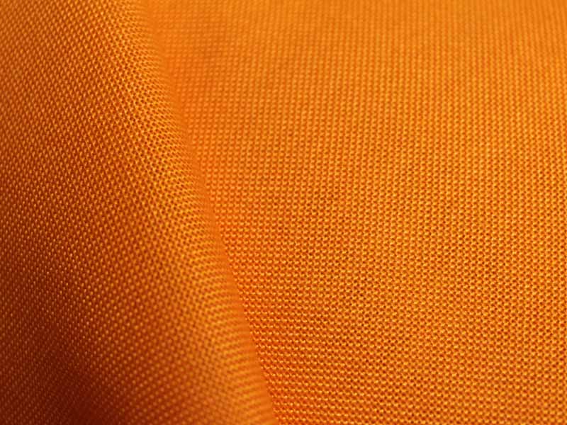 Orange woven polyester